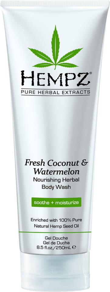 Hempz Coconut/Watermelon Body Wash 250ml