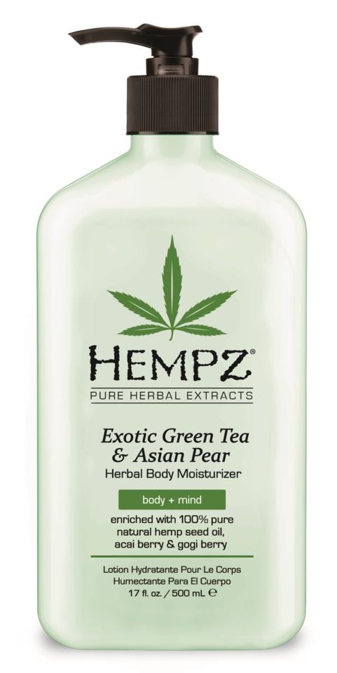 Hempz Exotic Green Tea & Asian Pear Moisturizer 500ml