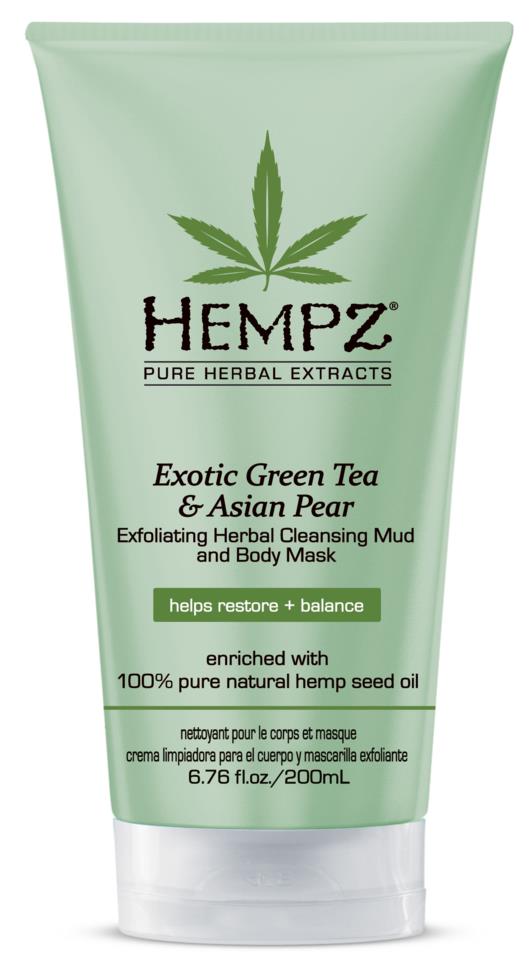 Hempz Exotic Green Tea & Asian Pear Mud & Body Wash 250ml