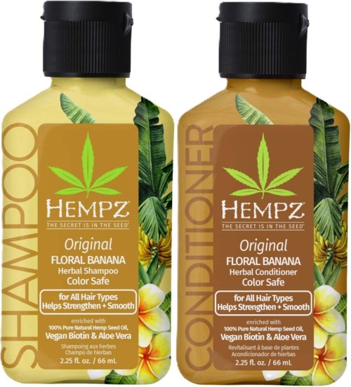 Hempz Original Herbal Bundle Shampoo 66 ml & Conditioner 66 ml