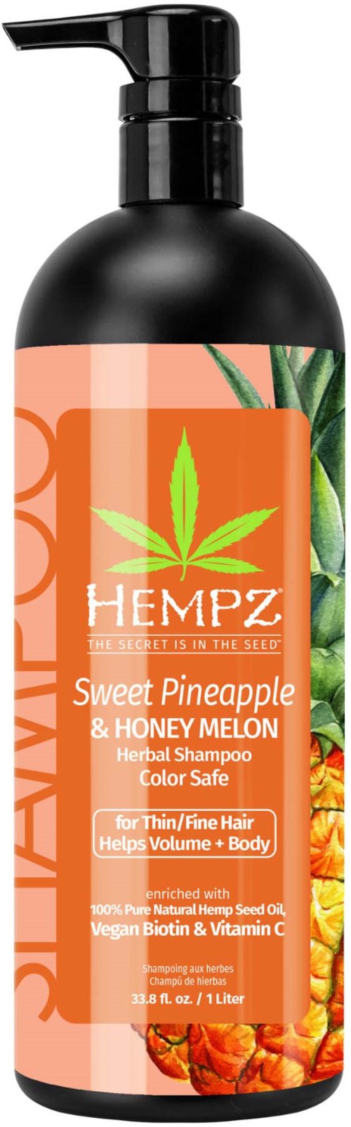Hempz Sweet Pineapple & Honey Melon Herbal Shampoo 1000 ml