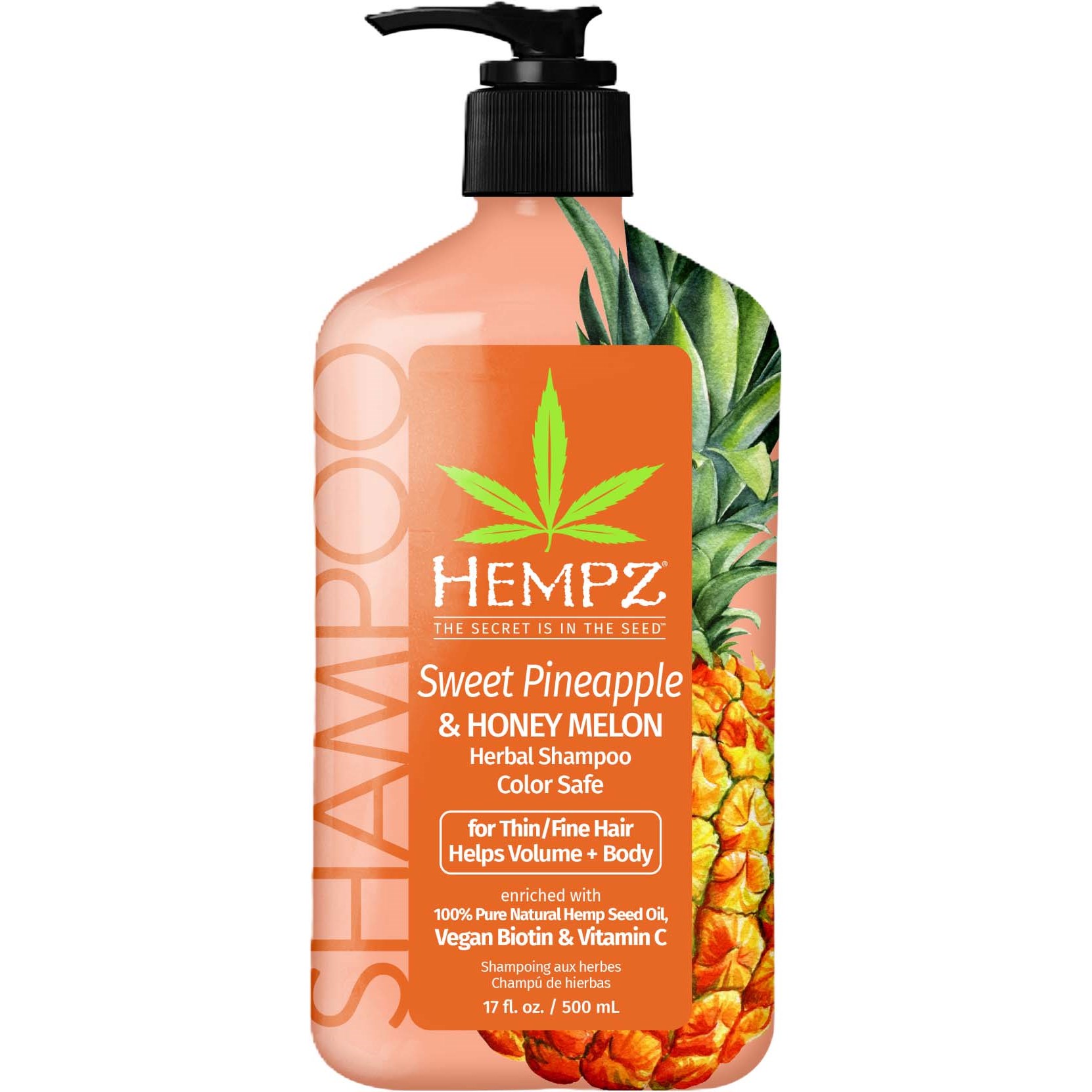 Hempz Sweet Pineapple & Honey Melon Herbal Shampoo 500 ml