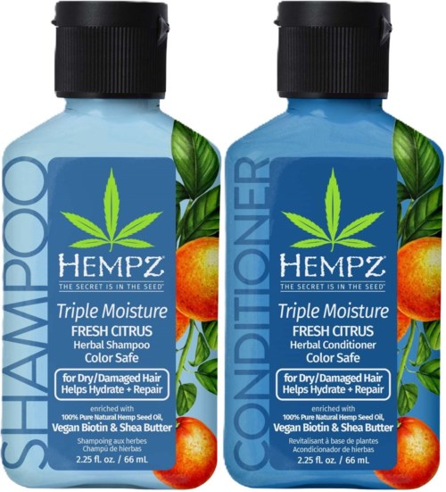Hempz Triple Moisture Herbal Bundle Conditioner 66 ml & Conditioner 66 ml