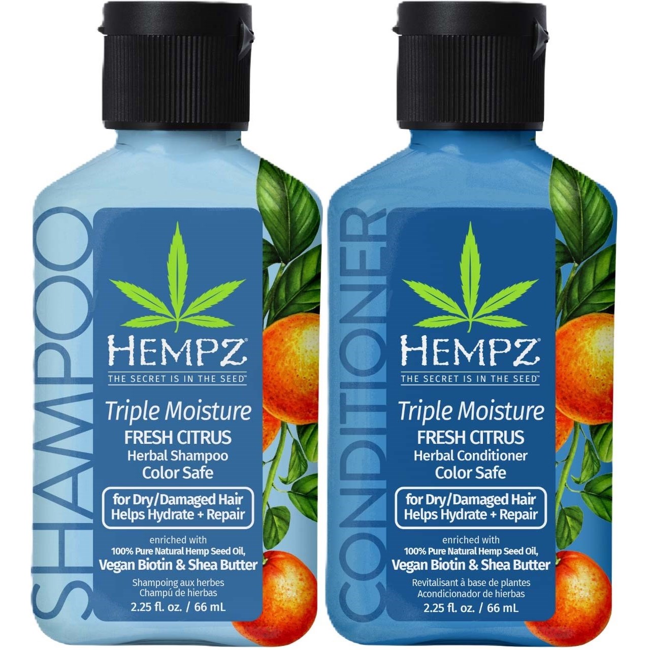 Hempz Triple Moisture Herbal Bundle Conditioner 66 ml & Condition