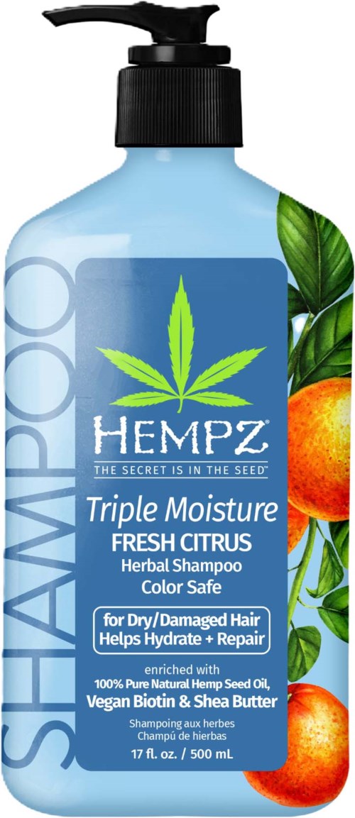 Hempz Triple Moisture Herbal Shampoo 500 ml