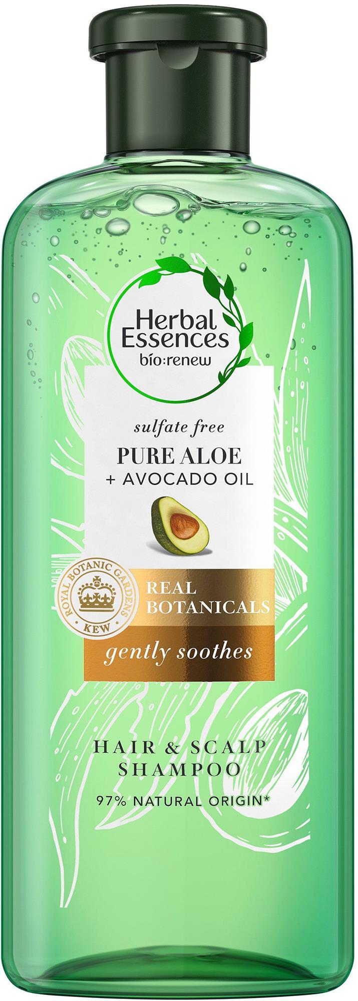 Herbal Essences Aloe + Avocado Shampoo 380 ml