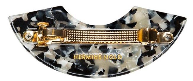 Hermine Hold Discothèque Collection HH Nefertiti Barrette Black & White