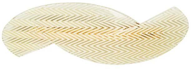 Hermine Hold Solid Hair Barrette Papyrus