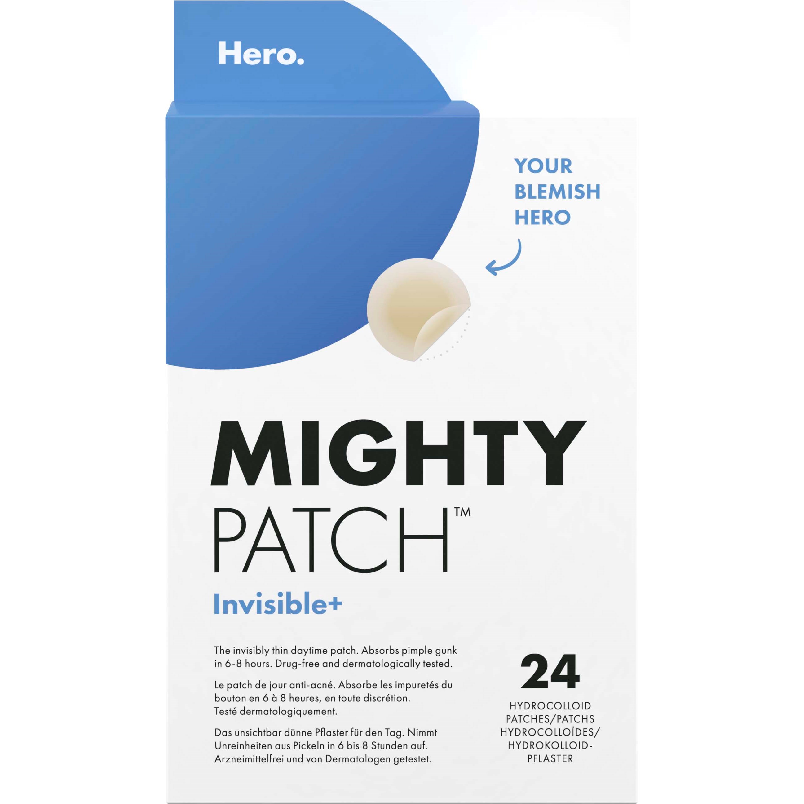 Hero Mighty Patch Invisible Plus 24ct