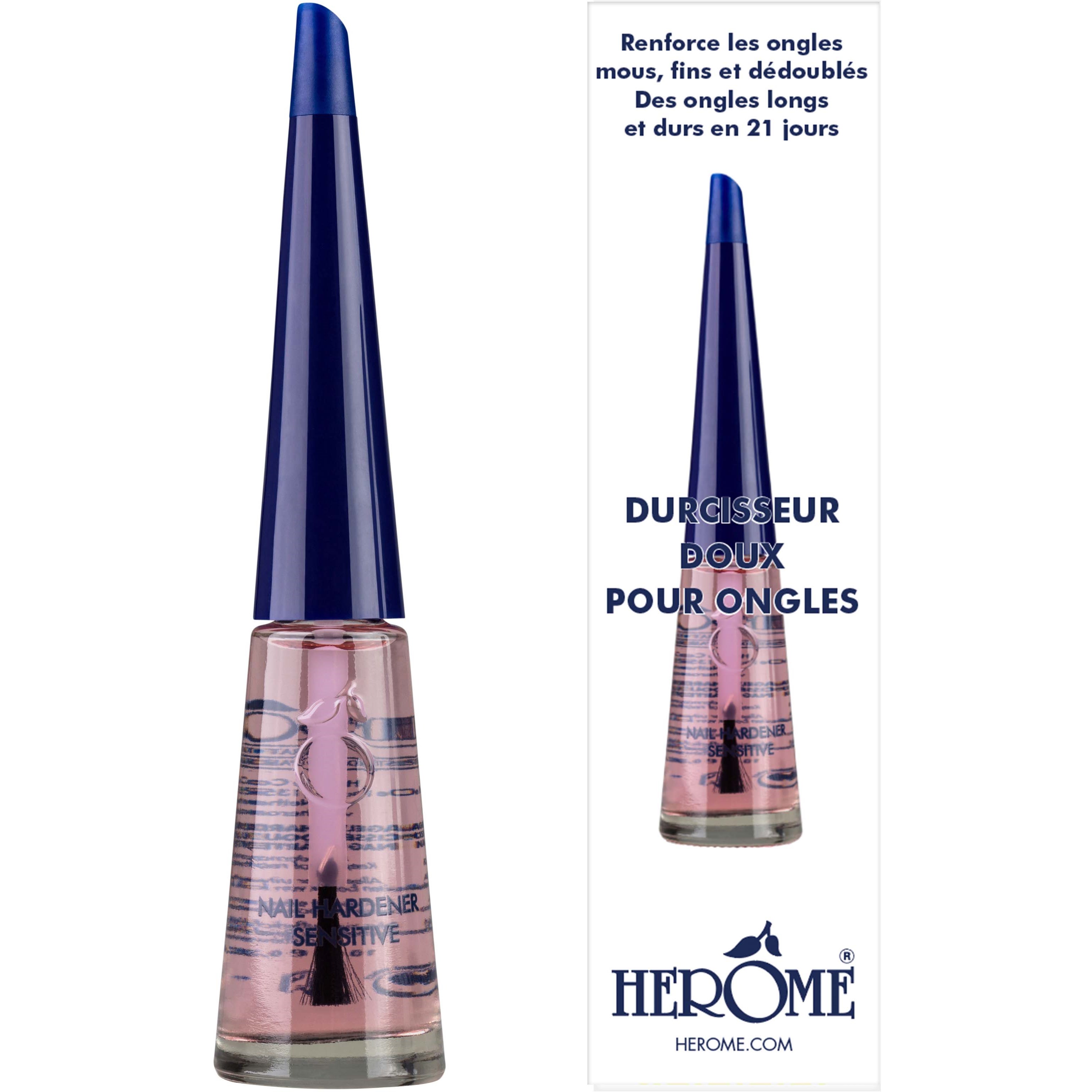 Alternativ bild 1 för Herome - Nail Hardener Sensitive 10 ml