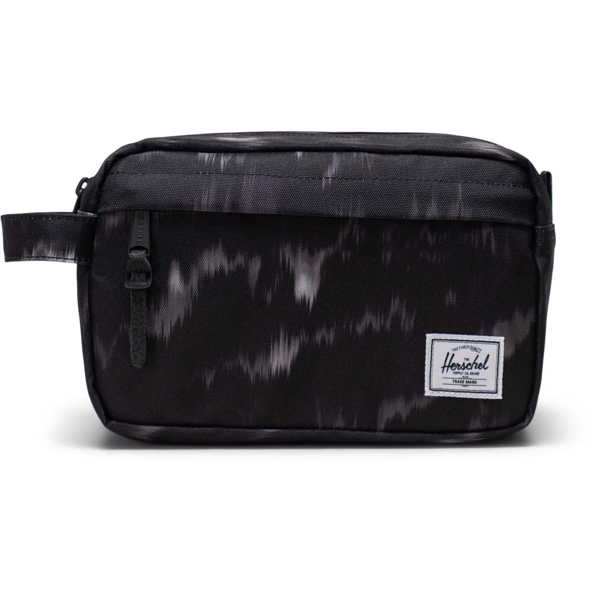 Herschel Chapter Travel Kit Blurred Ikat Black Herschel Chapter Travel Kit Blurred Ikat Black