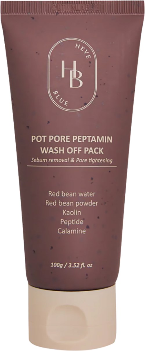 Heveblue Pot Pore Peptamin Wash Off Pack 100 g