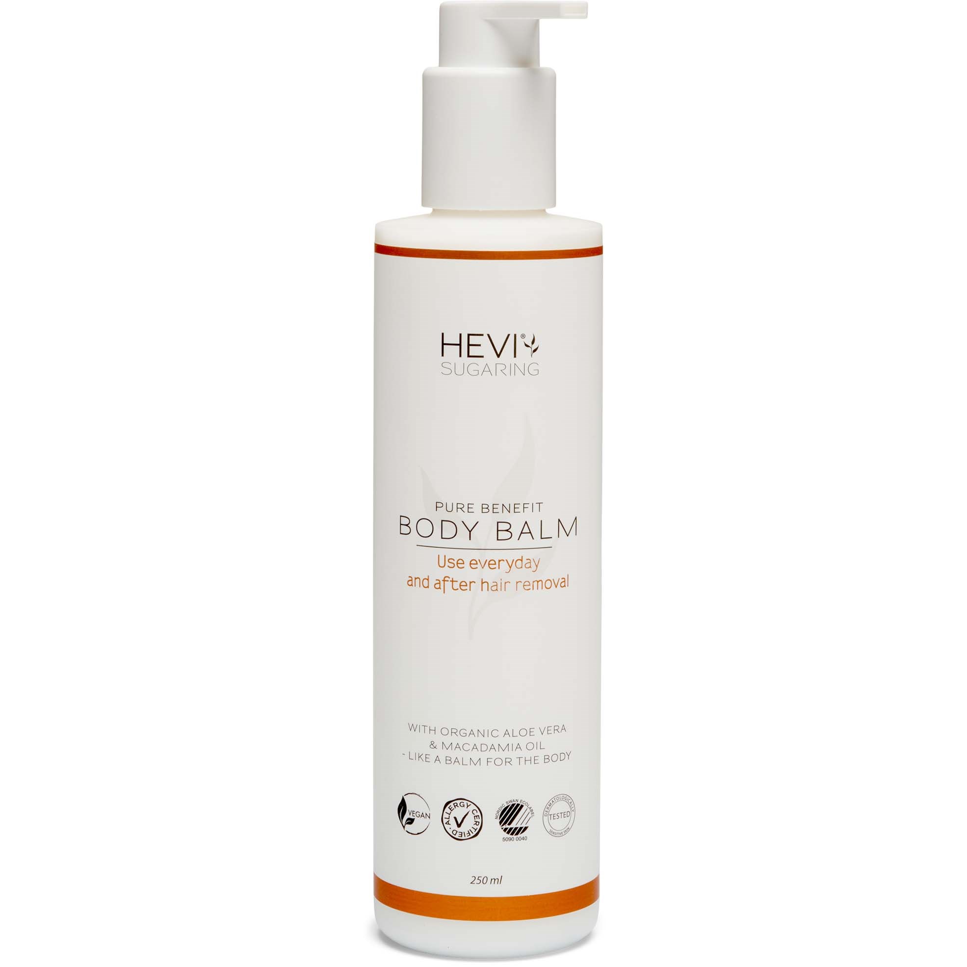HEVI Sugaring Pure benefit Luxurious Body Balm 250 ml billede