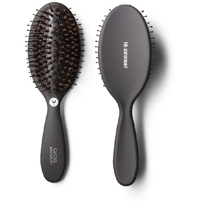 HH Simonsen Hårbørste - Gloss Midi Brush - Black