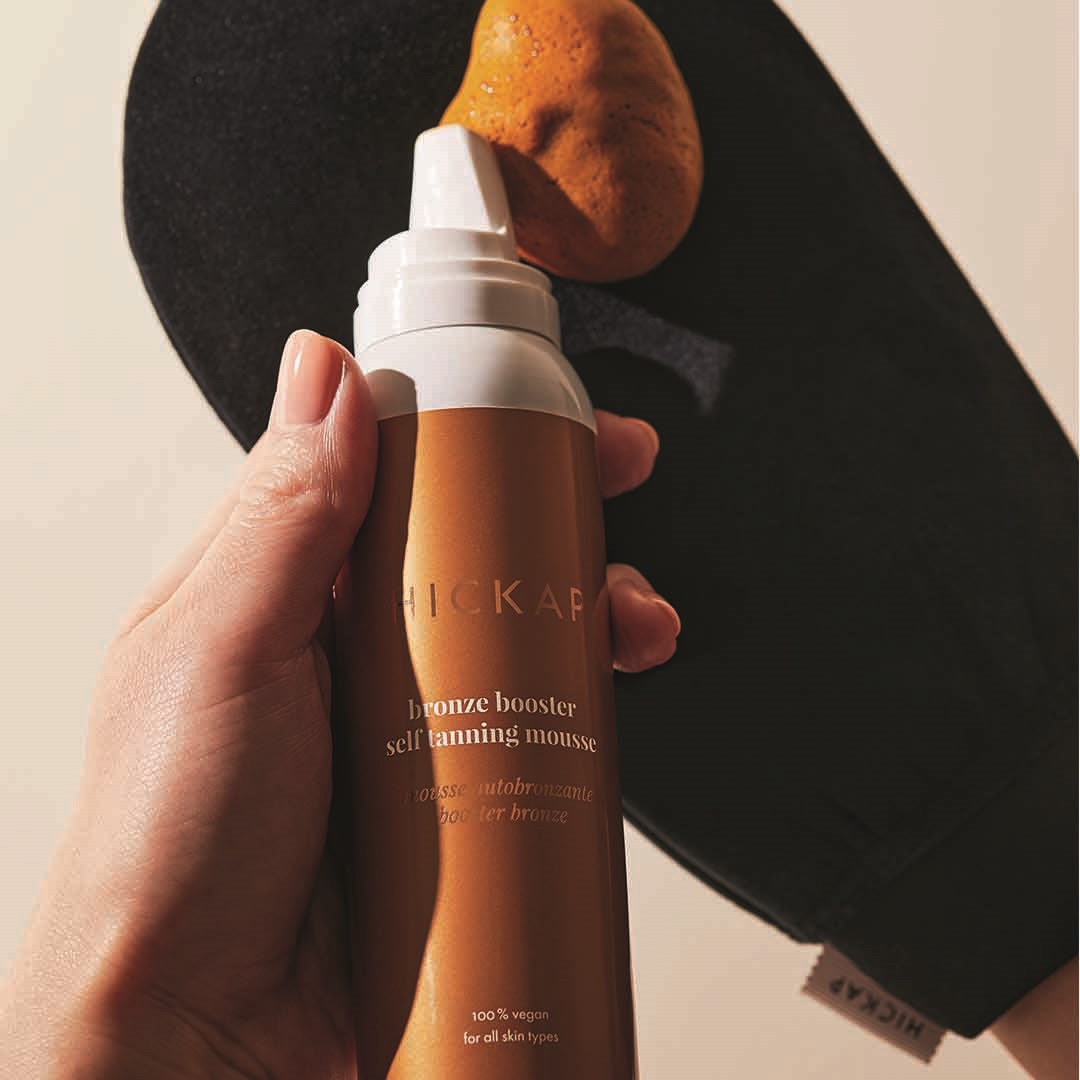 HICKAP Bronze Booster Self Tanning Mousse 150 ml (obrázok 4)