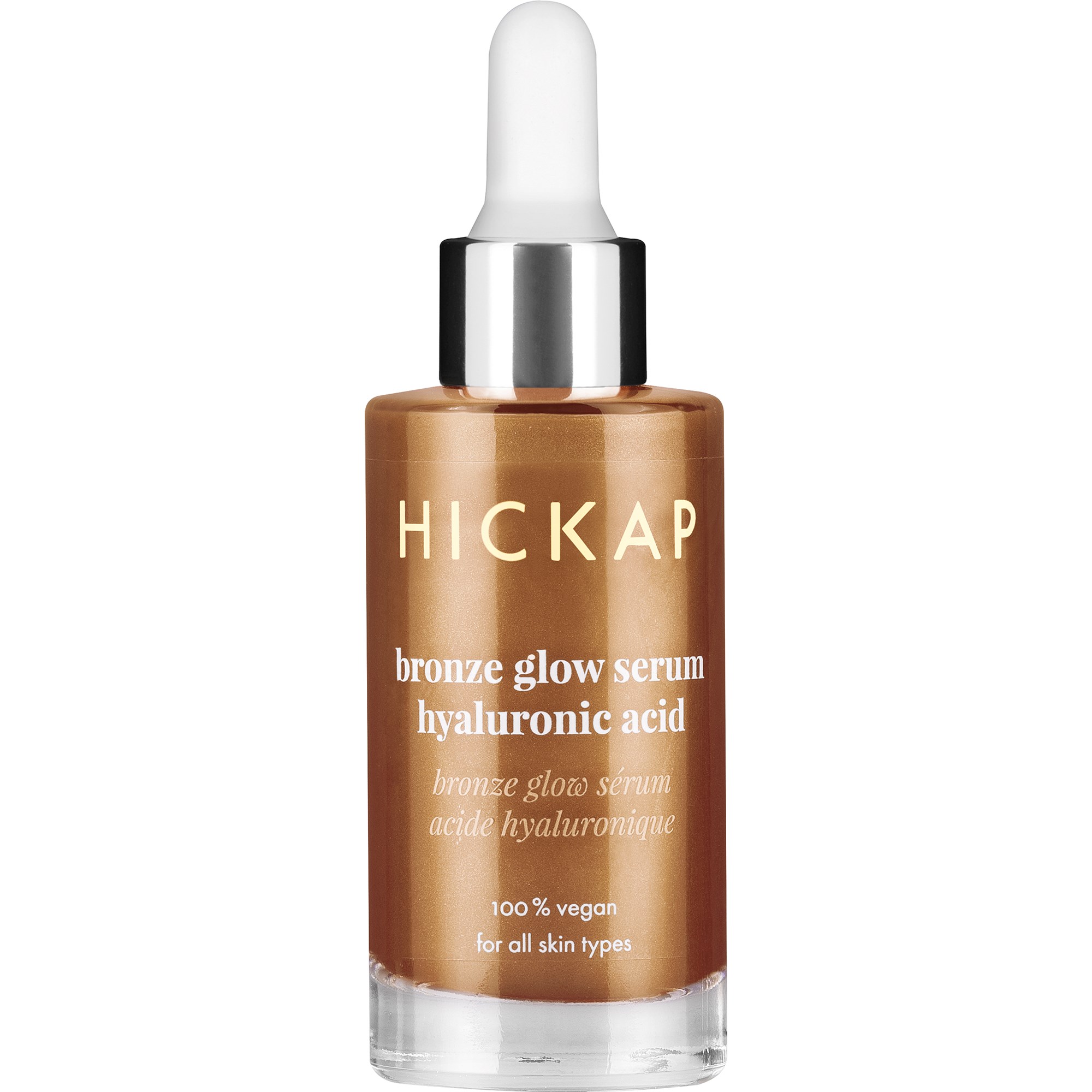 HICKAP Bronze Glow Serum Hyaluronic Acid 30 ml billede