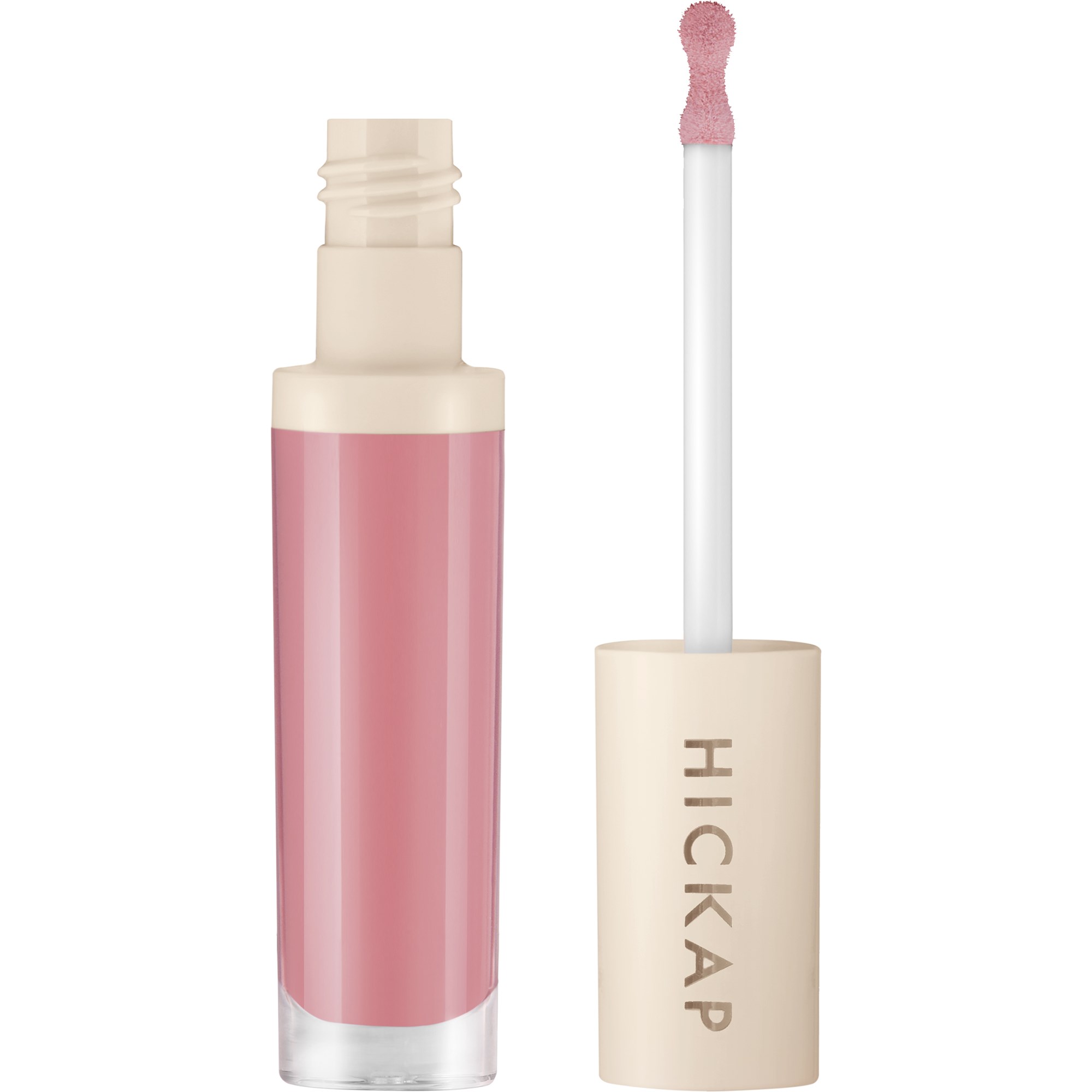 Bilde av Hickap Dewy Lips Velvet Gloss 1 Pink Marshmallow