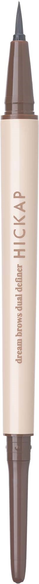 HICKAP Dream Brows Dual Definer Dark Brown