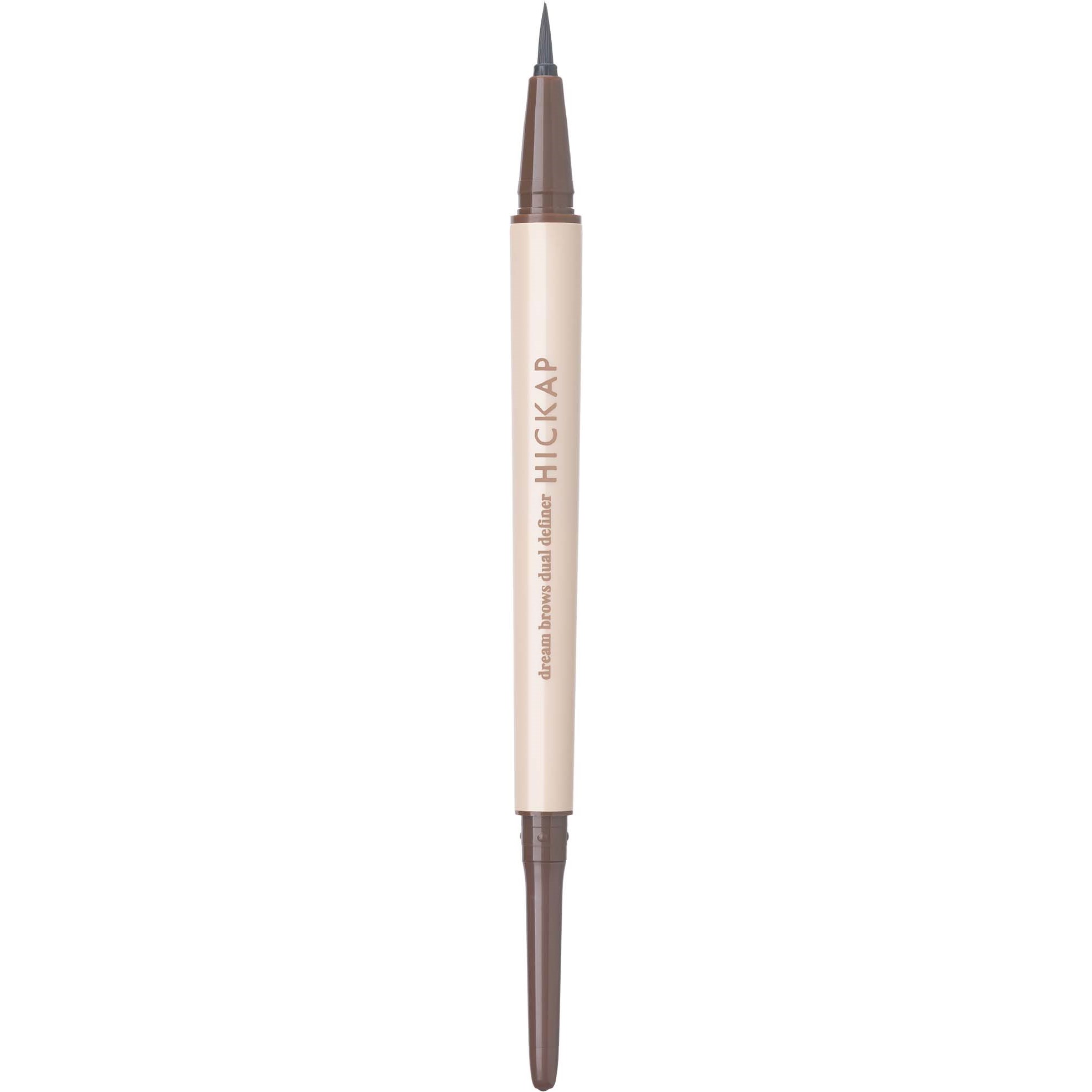 HICKAP Dream Brows Dual Definer Dark Brown billede
