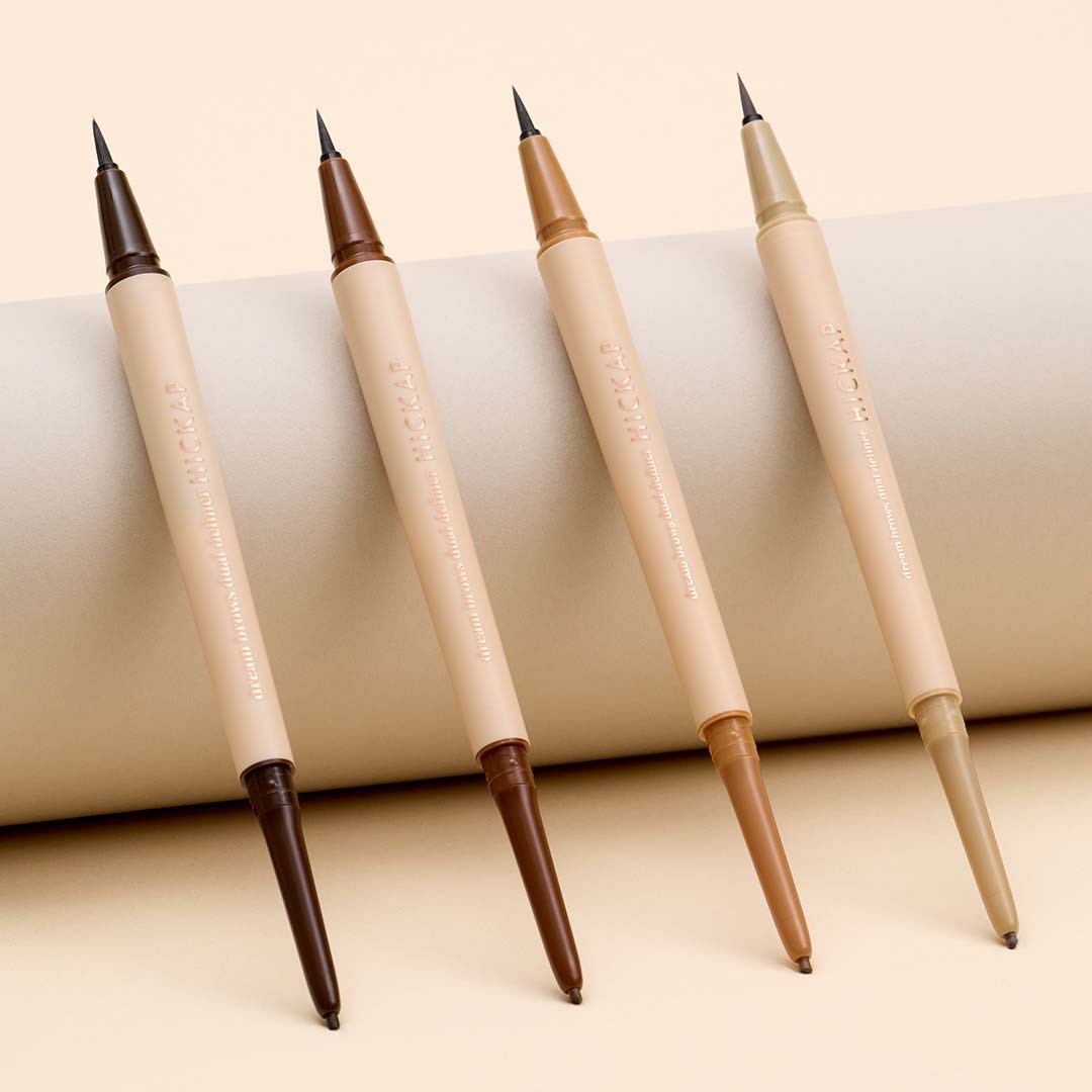 HICKAP Dream Brows Dual Definer Taupe (obrázok 3)