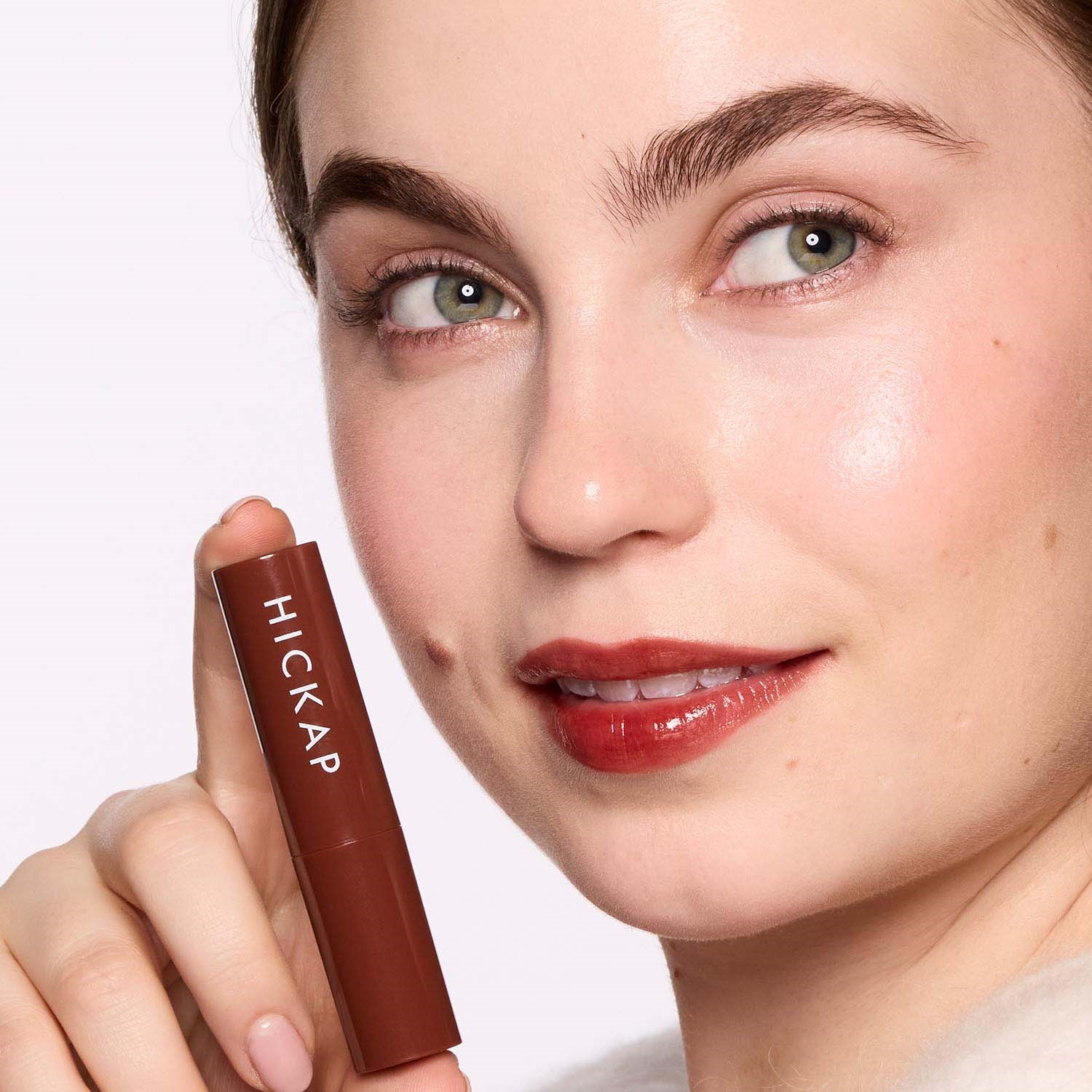 HICKAP Glass Kiss Lip Tint Burnt Sienna (obrázok 3)