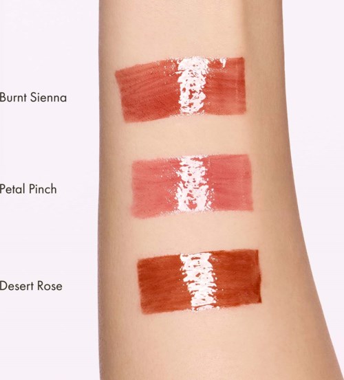 Тинт для губ Hickap Glass Kiss Lip Tint увлажняющий, зеркальный блеск, оттенок Burnt Sienna, 5 мл — фото 4