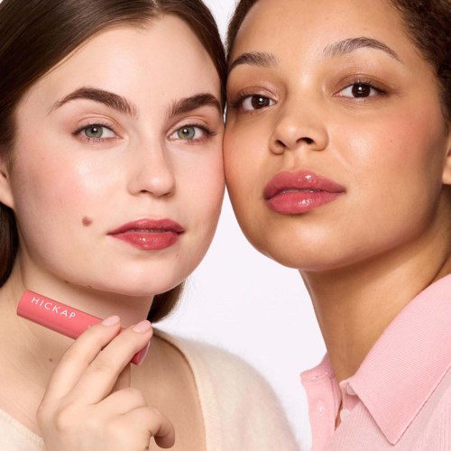 Тинт для губ Hickap Glass Kiss Lip Tint увлажняющий, зеркальный блеск, оттенок Petal Pinch, 5 мл — фото 5