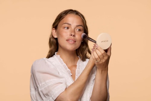 Бронзер Hickap Glow Cookie Illuminating запечённый, сияющий финиш, оттенок Cinnamon Swirl, 6,5 г — фото 3