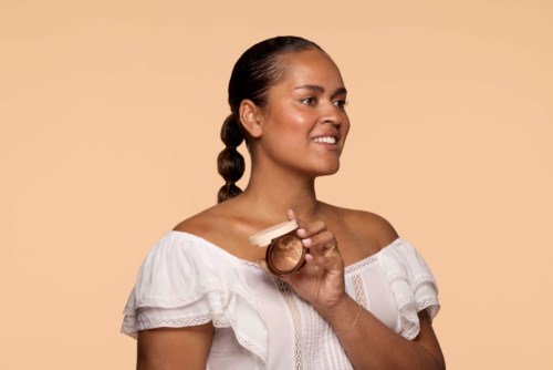 HICKAP Glow Cookie Illuminating Bronzer Coffee Bean