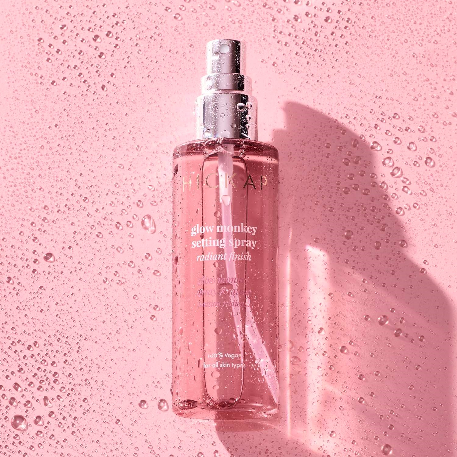 HICKAP Glow Monkey Setting Spray Radiant Finish 100 ml (obrázok 3)
