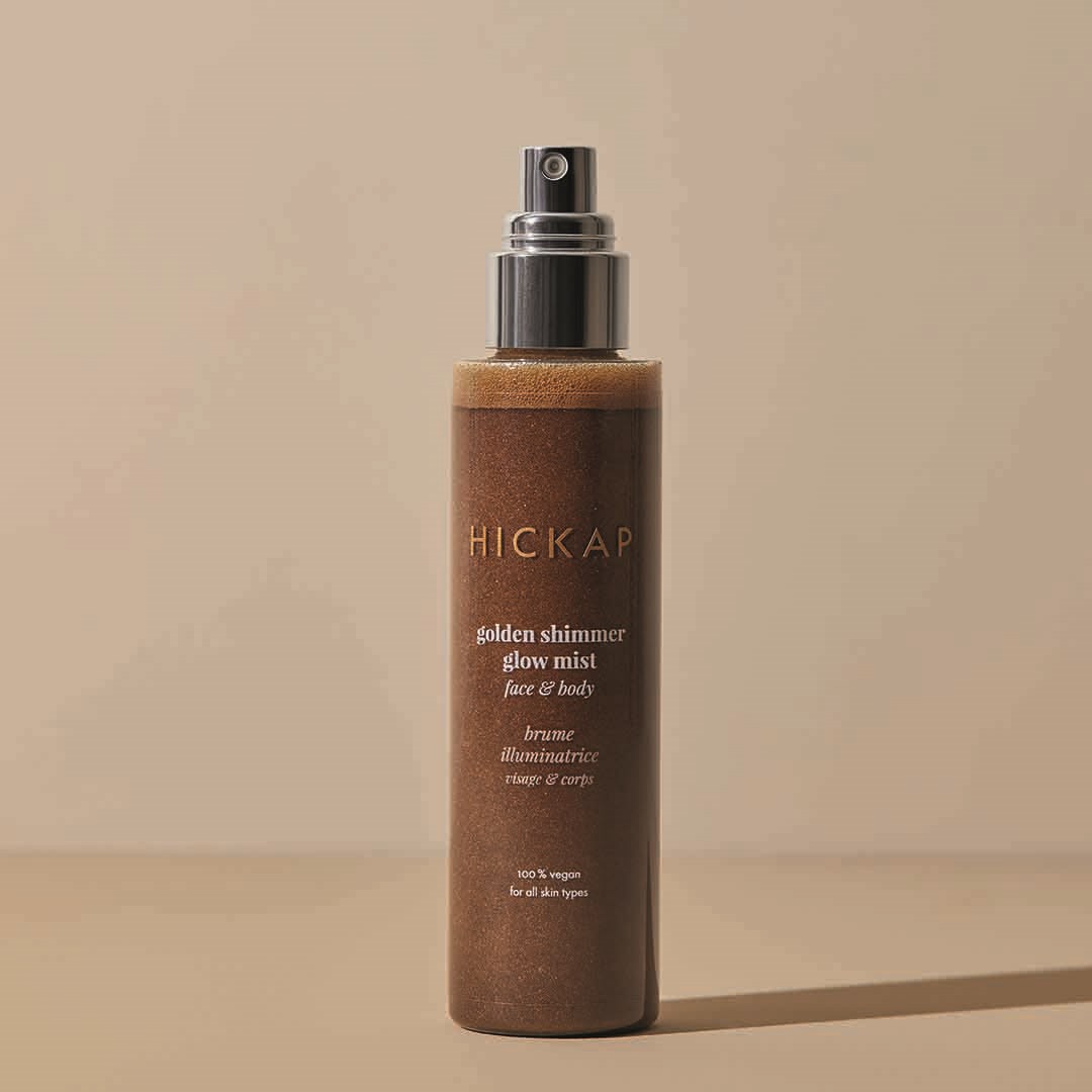 HICKAP Golden Shimmer Glow Mist Face & Body 150 ml (obrázok 3)