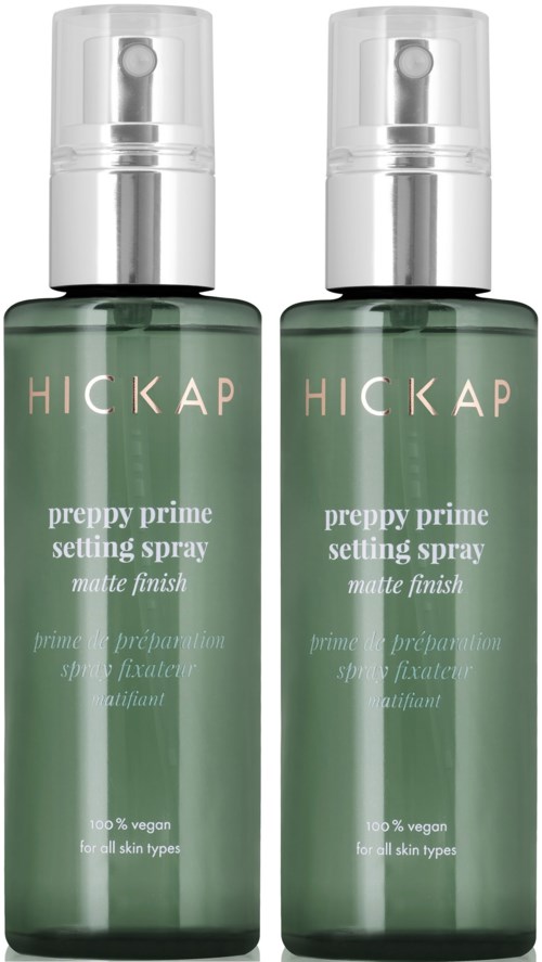 HICKAP Preppy Prime Setting Spray Matte Finish Duo 2x100 ml