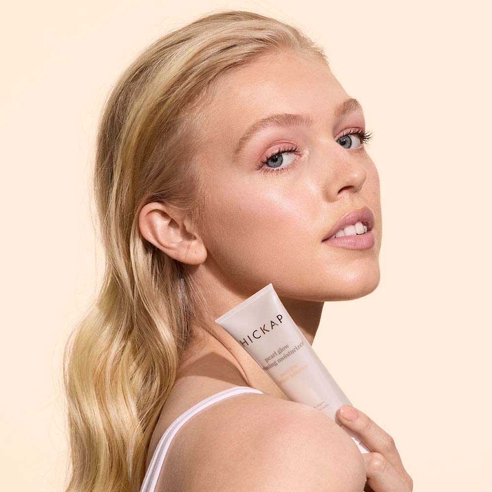 Увлажняющий праймер для лица Hickap Priming Moisturizer с сиянием, оттенок Pearl Glow, 50 мл — фото 2