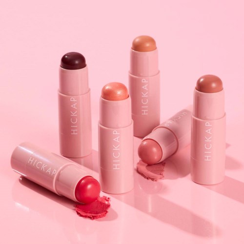 Румяна Hickap The Wonder Stick Blush & Lips кремовые, для щёк и губ, оттенок Radiant Peach, 7 г — фото 4