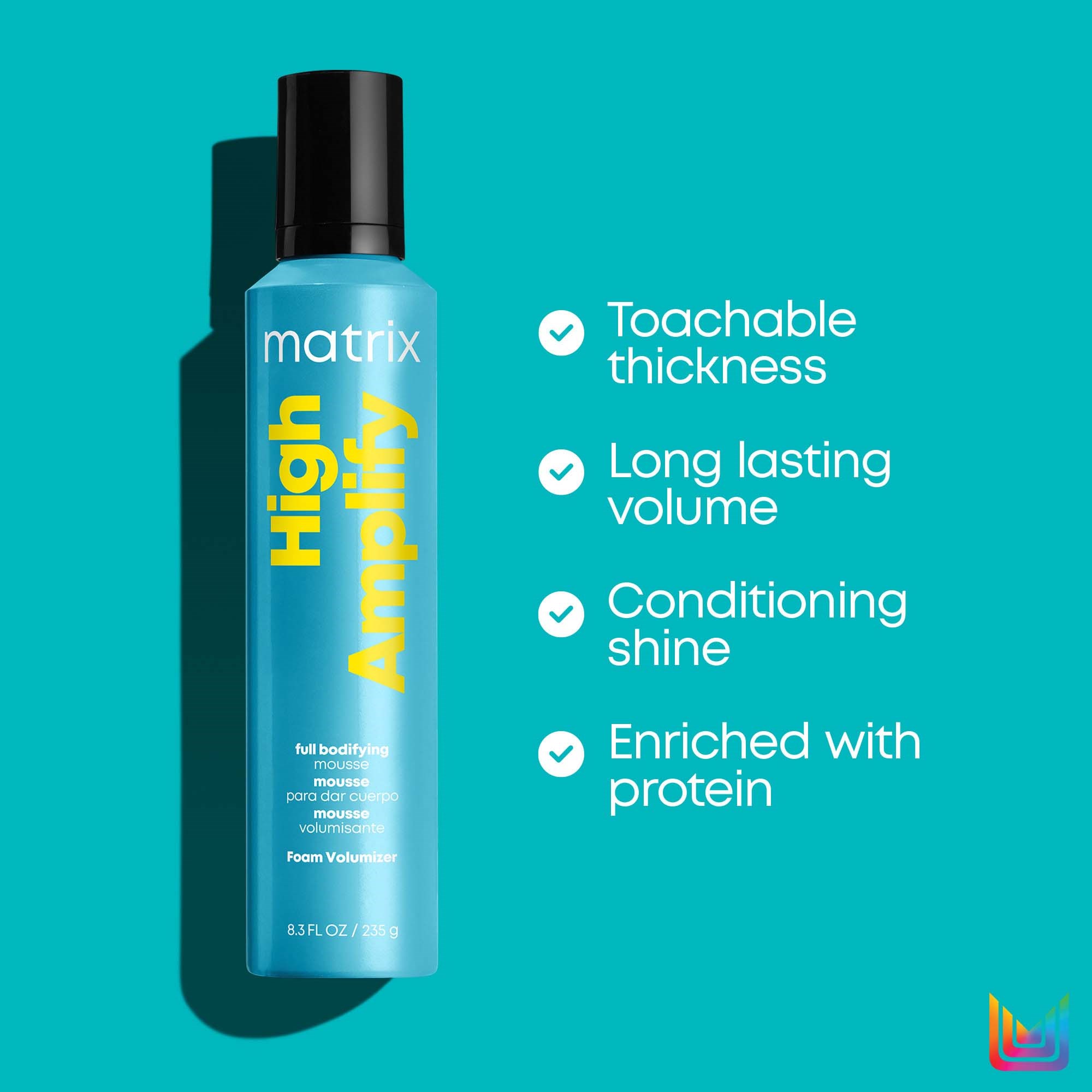 Matrix High Amplify Total Results Foam Volumizer Mousse 250 ml (obrázok 4)