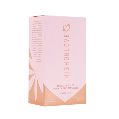 HighOnLove Bath Oil Lavender Honeybee 100 ml