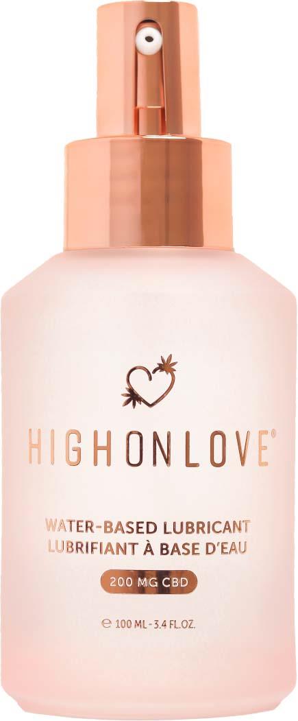 HighOnLove Waterbased Lubricant 200mg CBD 100 ml