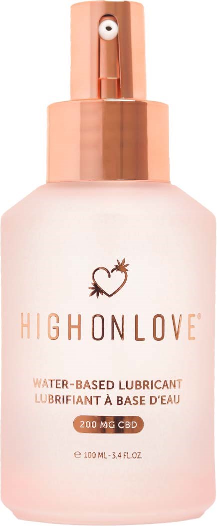 HighOnLove Waterbased Lubricant 200mg CBD 100 ml