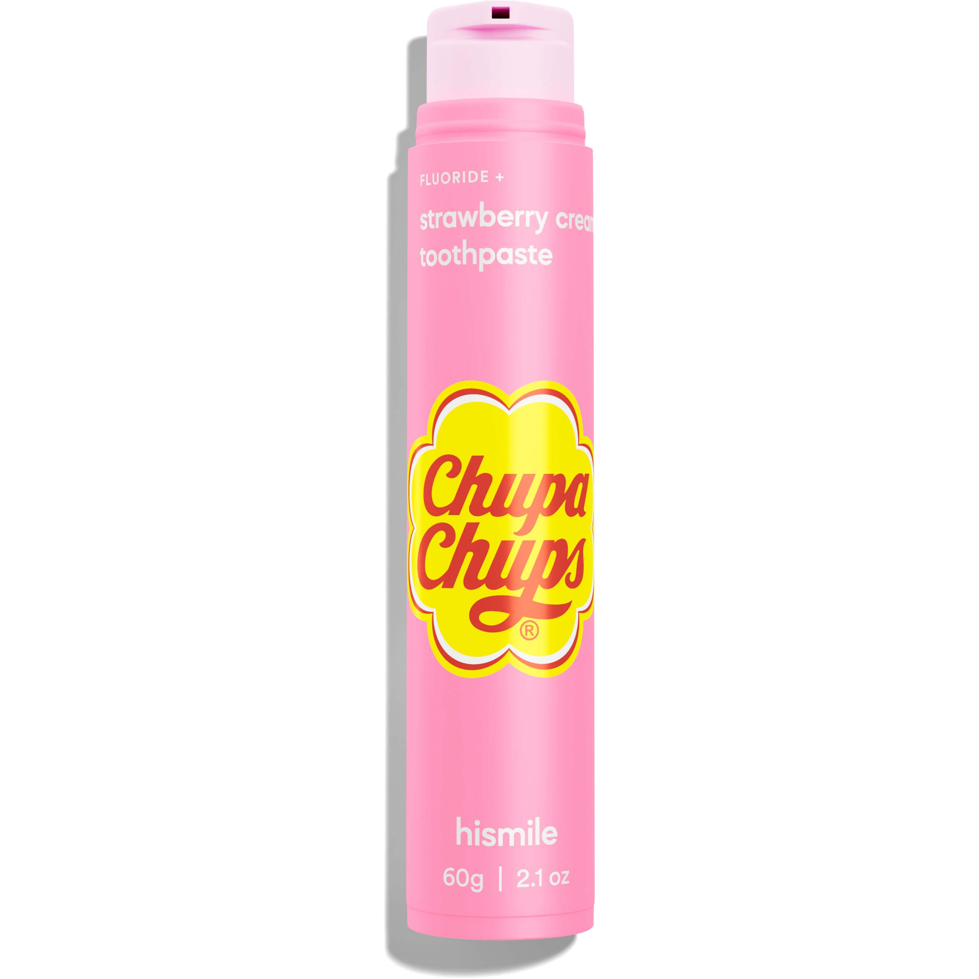 Alternativ bild 1 för Hismile Chupa Chups Strawberry Cream Toothpaste 60 ml