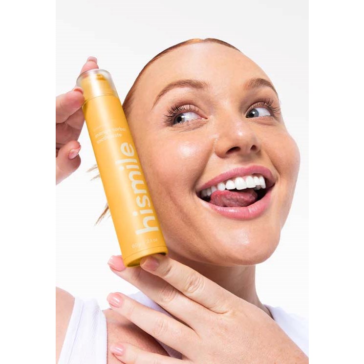 Alternativ bild 1 för Hismile Mango Sorbet Toothpaste 60 g