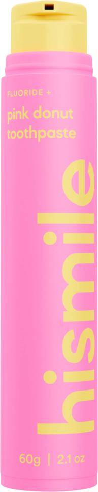 Used Toothpaste Pink Hismile Pink Donut Toothpaste 60 g | lyko.com