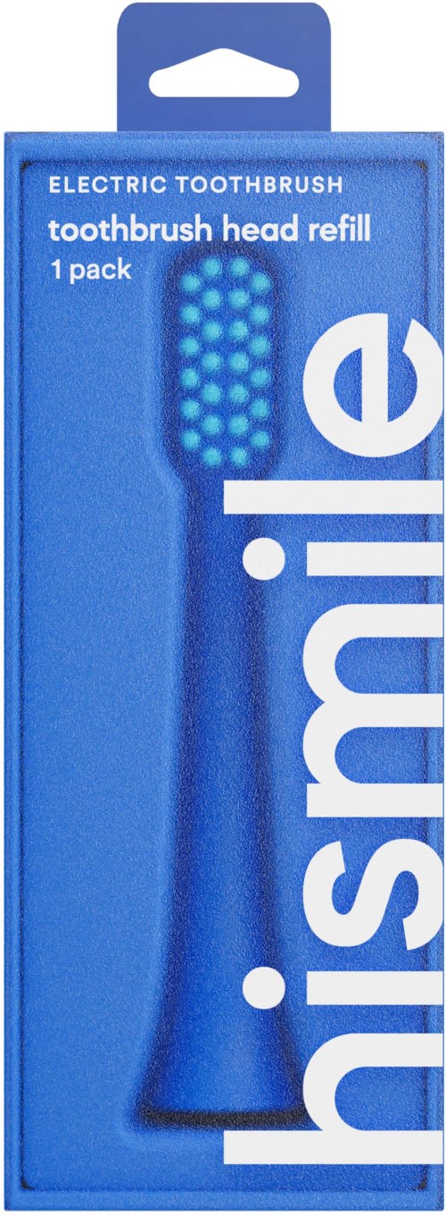Hismile Toothbrush Head Refill Bright Blue