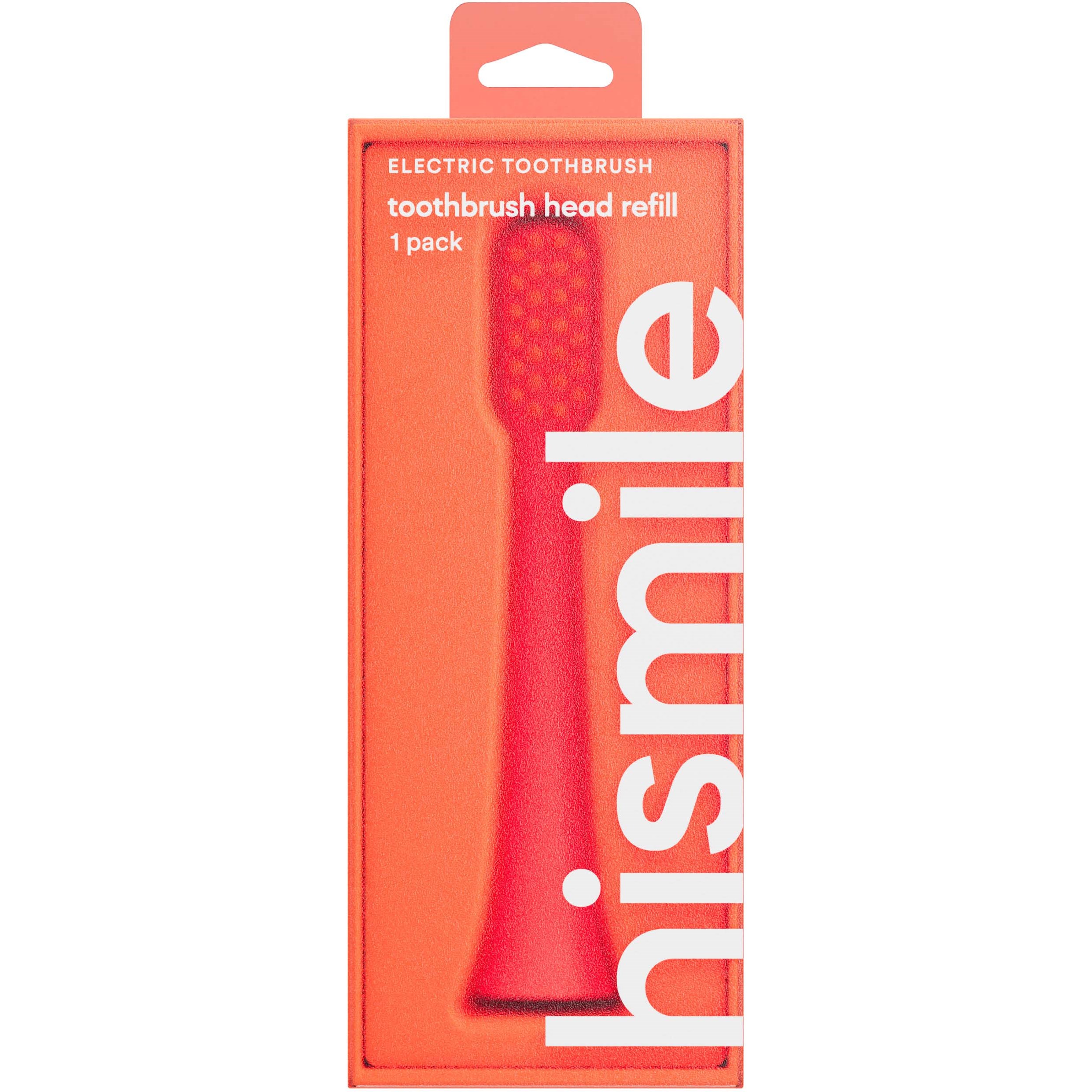 Hismile Toothbrush Head Refill Bright Red 1pcs