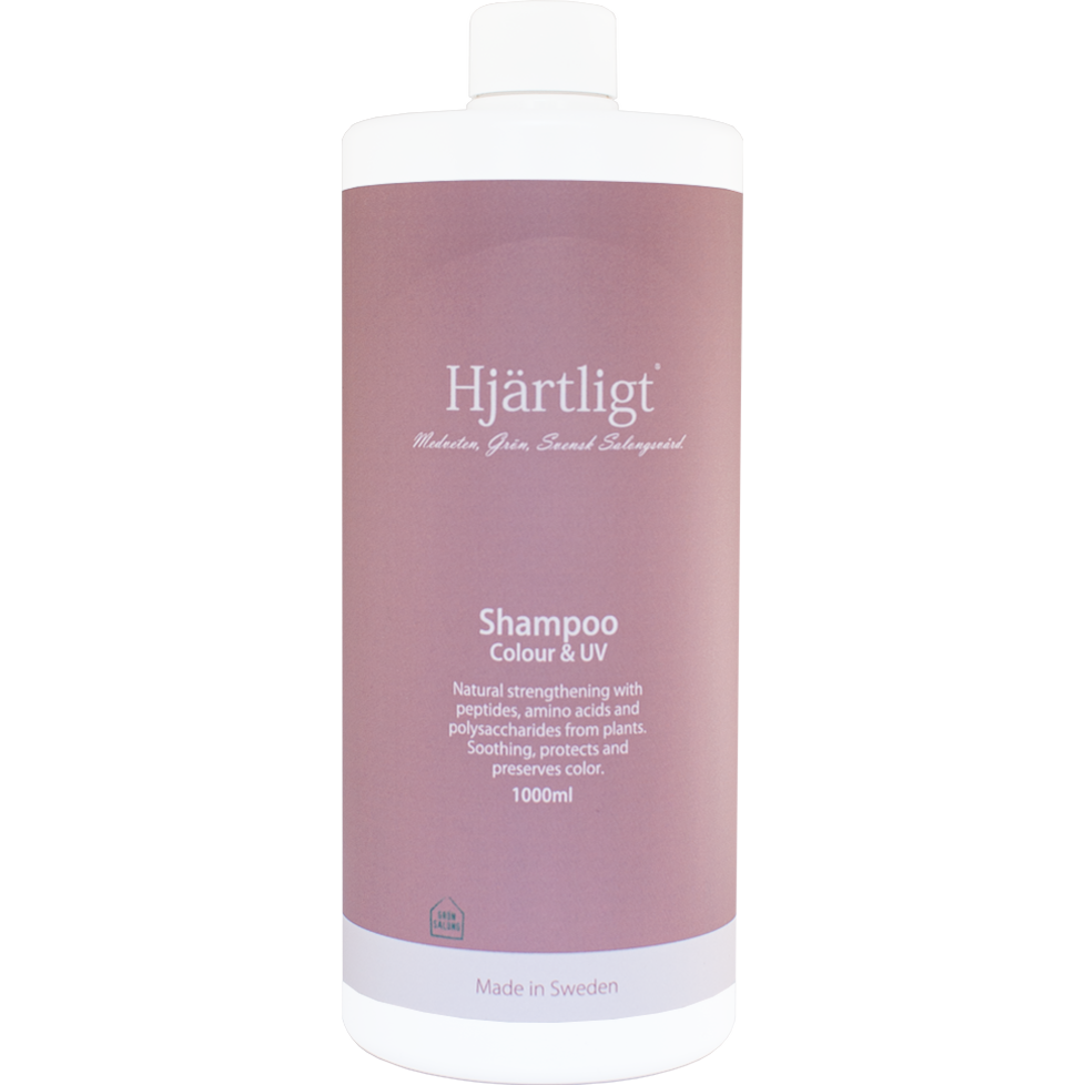 Hjärtligt Shampoo Color & UV 1000 ml