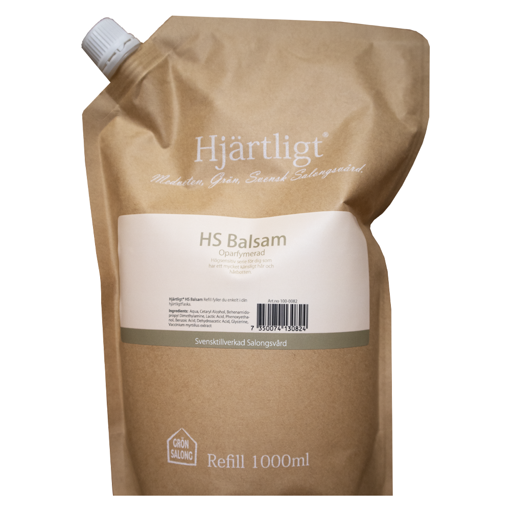 Hjärtligt Hjärtligt Högsensitiv Balsam Refill 1000 ml