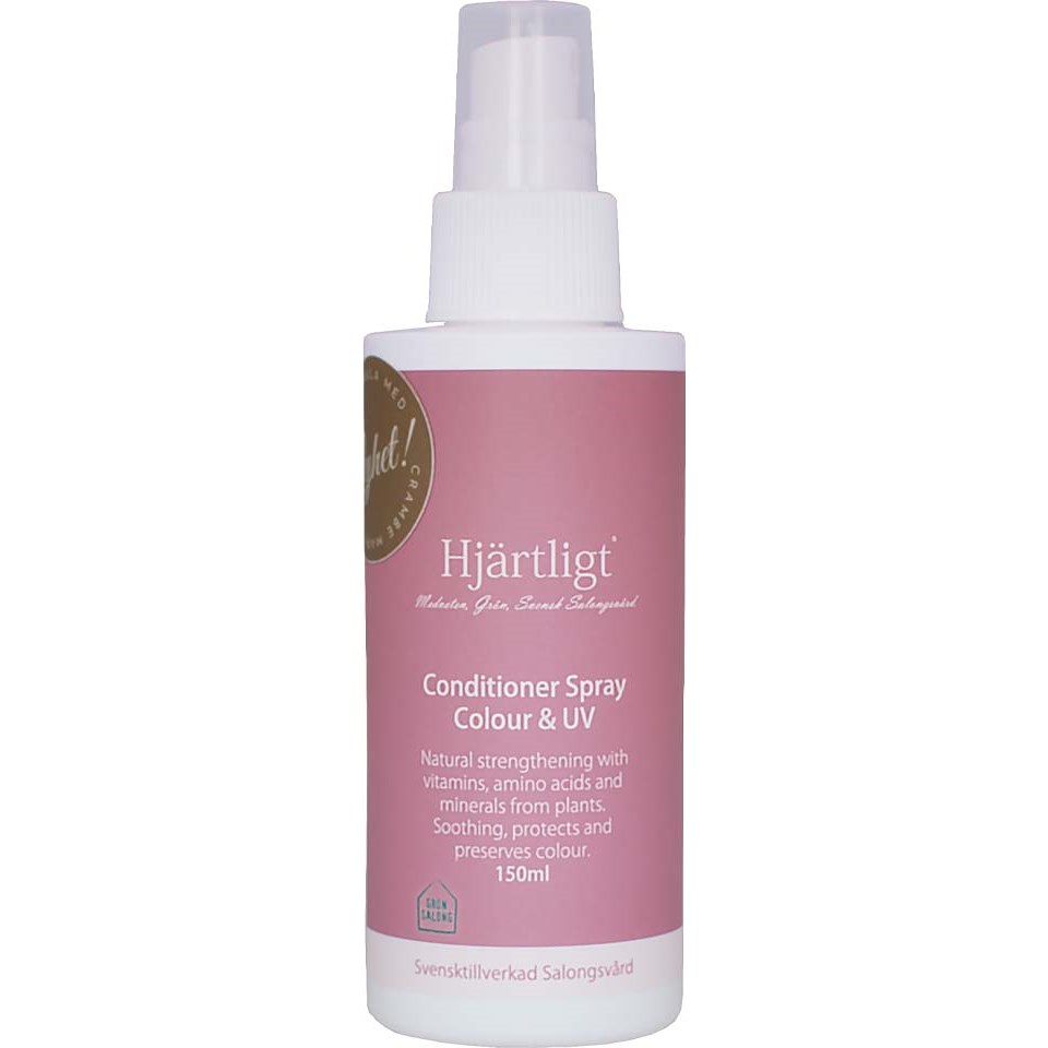 Hjärtligt Conditioner Spray Colour & UV , 150 ml