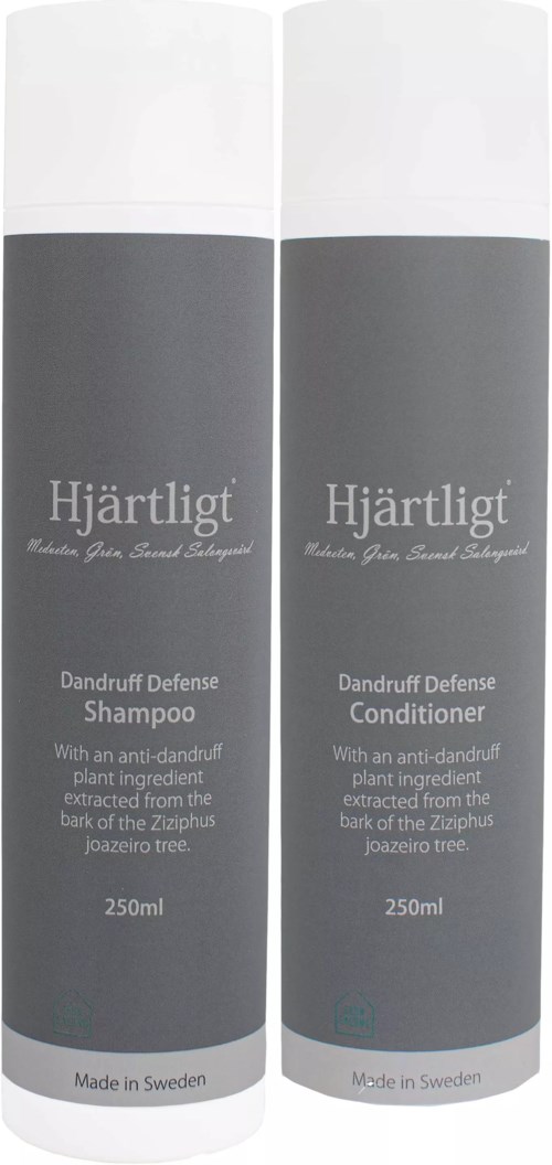 Hjärtligt Dandruff Defense Bundle Shampoo 250 ml & Conditioner 250 ml