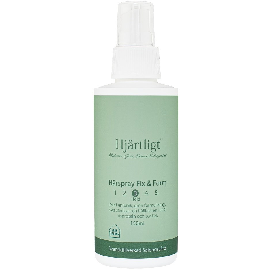 Hjärtligt Hårspray Fix & Form, 150 ml