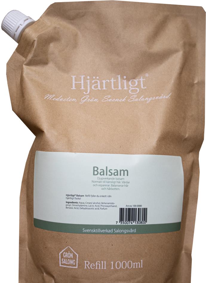 Hjärtligt Original Balsam refill 1000 ml