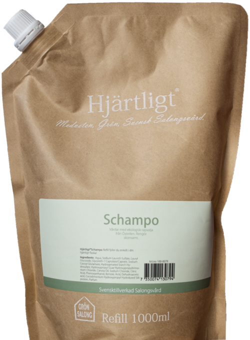 Hjärtligt Original Schampo Refill 1000 ml